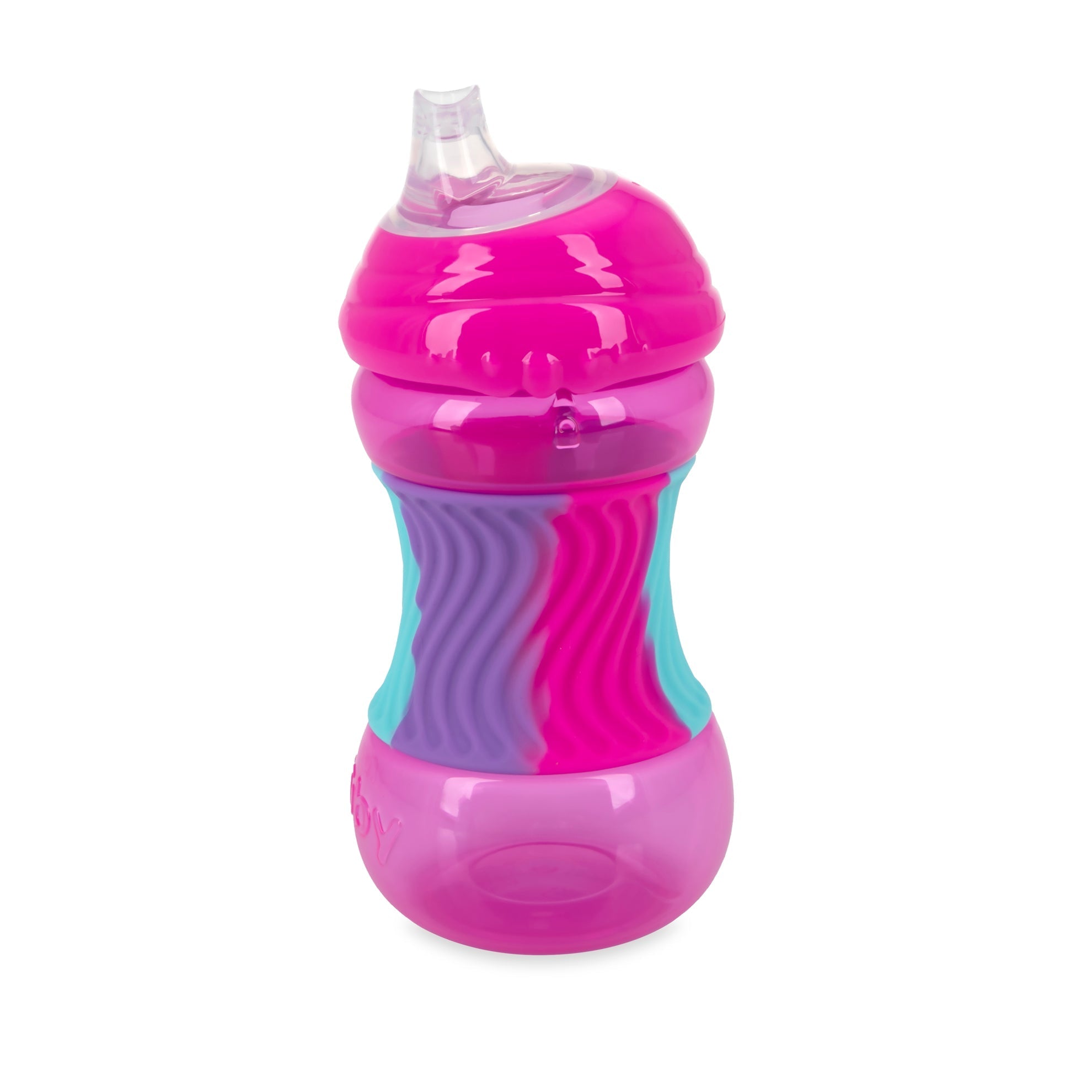 Clik-It Sili Bands Soft Spout Sippy Cup