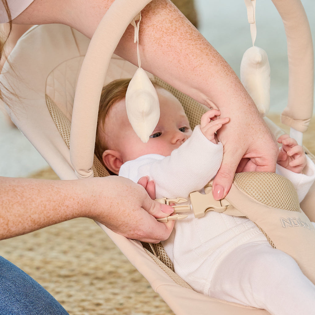 Deluxe Baby Bouncer Seat | Khaki